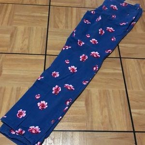 Flower jeans